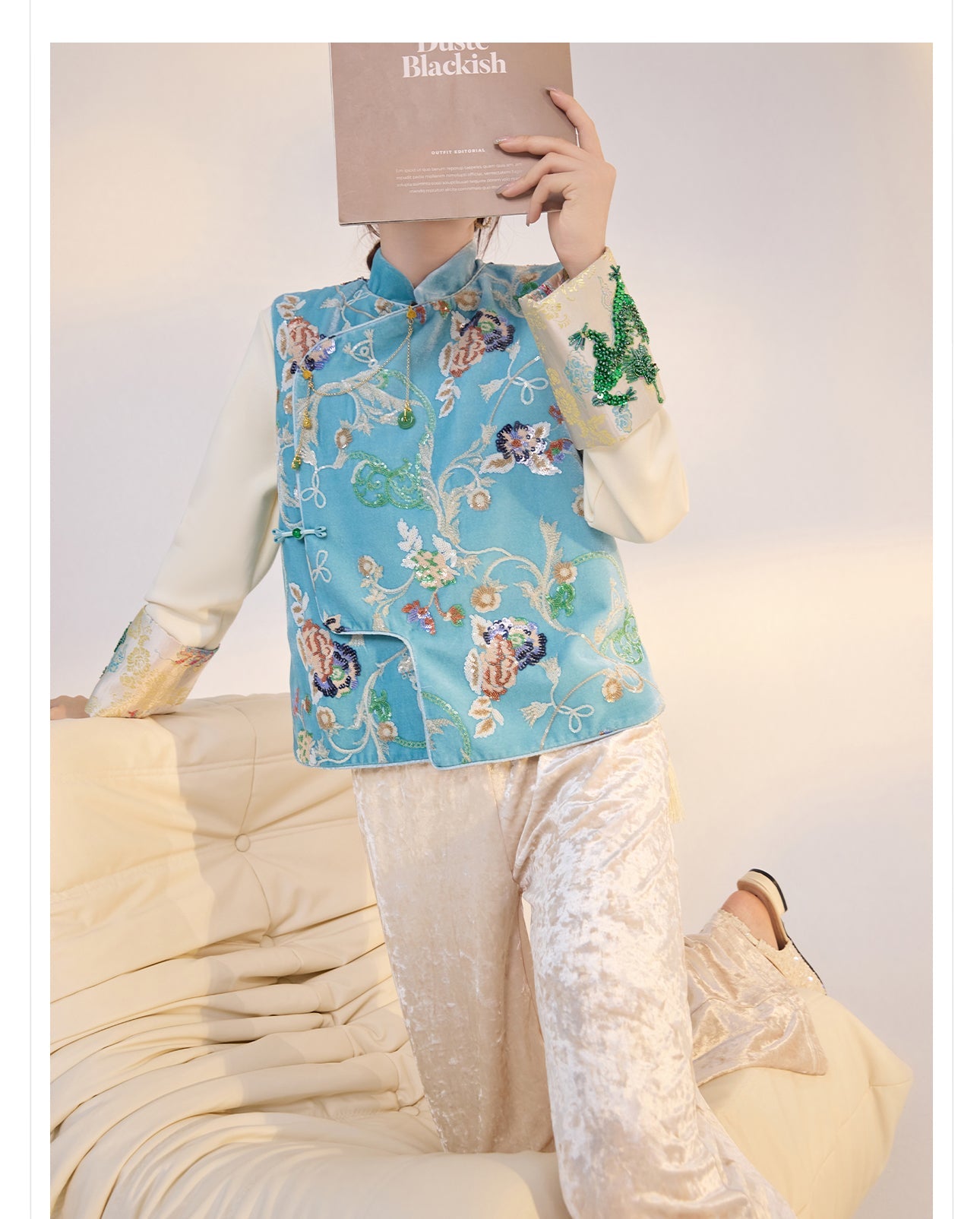 Eve Fascinating Qipao Cheongsam Top