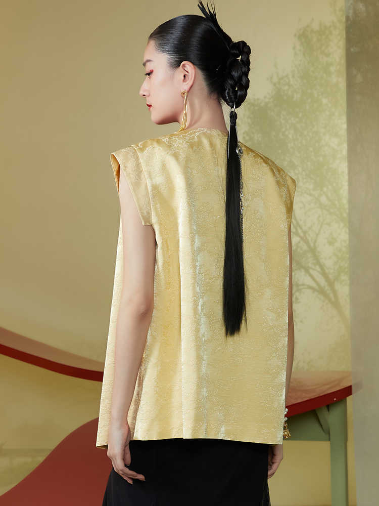 Estrella Luxe Mood Qipao Cheongsam Vest Top