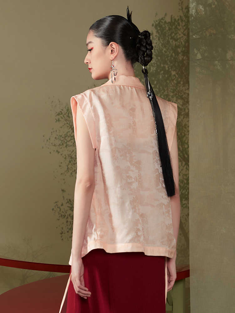 Giovanna Next Level Qipao Cheongsam Vest Top