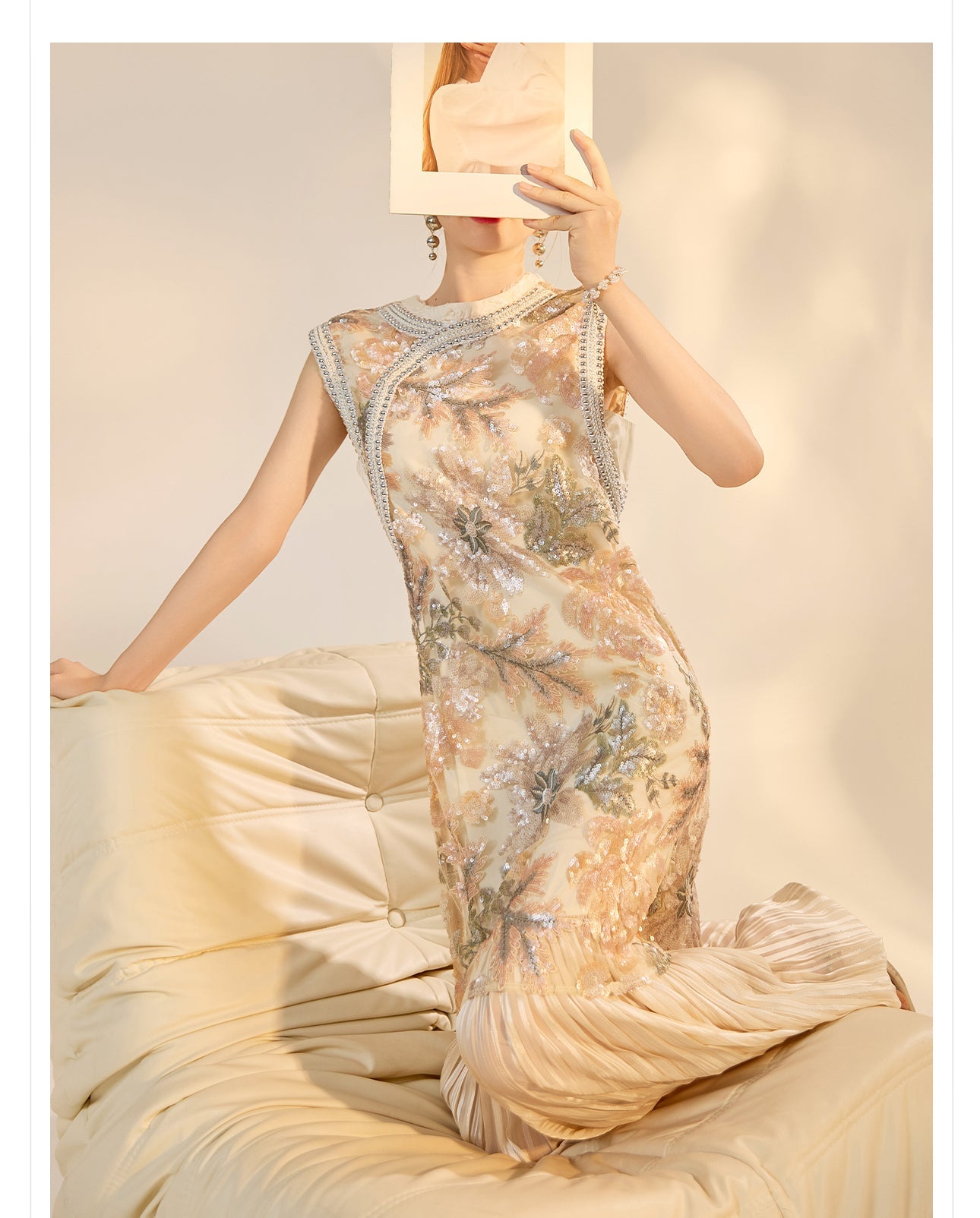 Octavia Captivating Embroidery Qipao Cheongsam