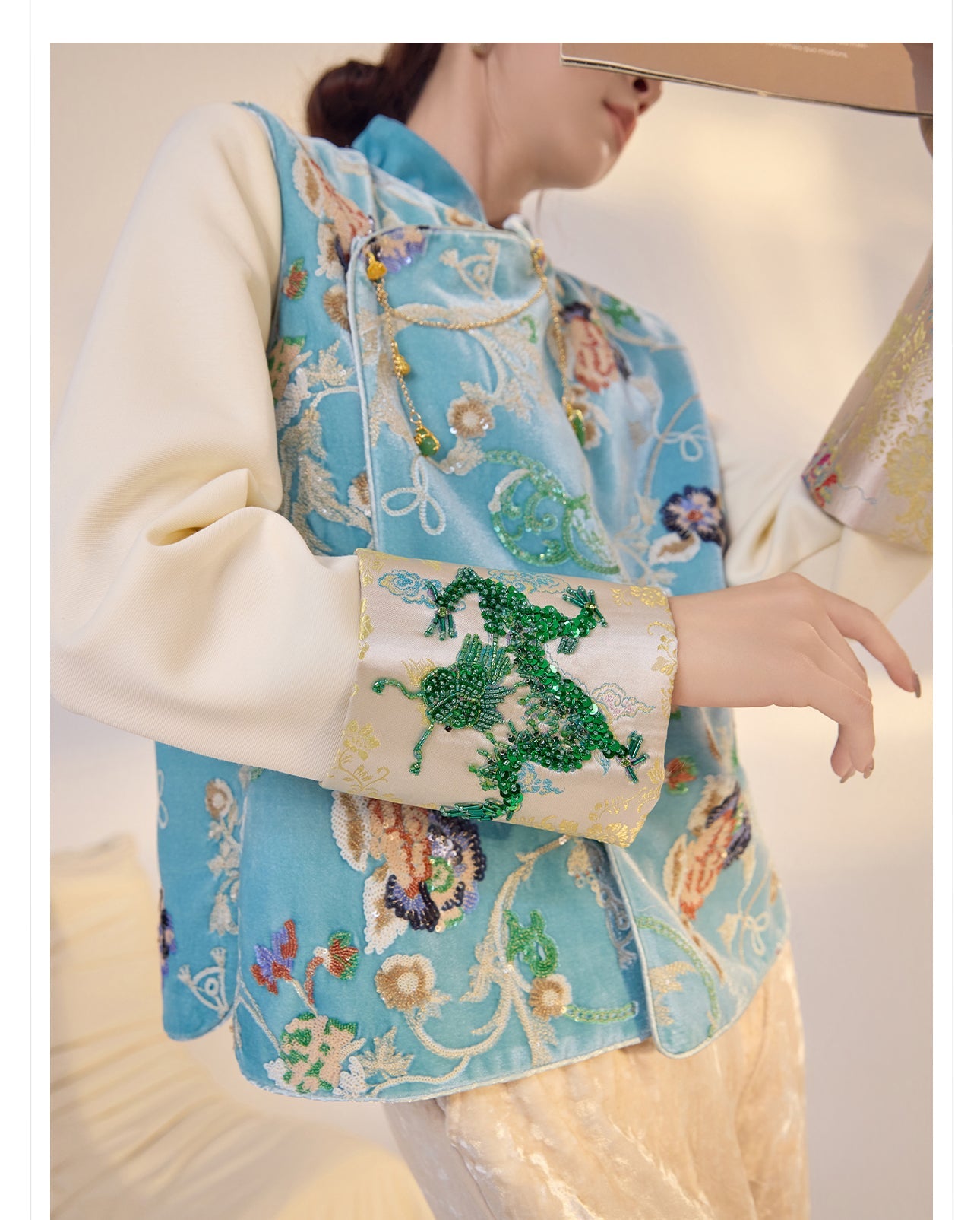 Eve Fascinating Qipao Cheongsam Top