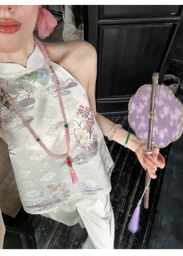 Kensley Found Bliss Qipao Cheongsam Two Piece
