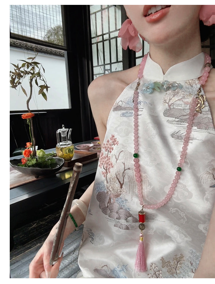 Kensley Found Bliss Qipao Cheongsam Two Piece