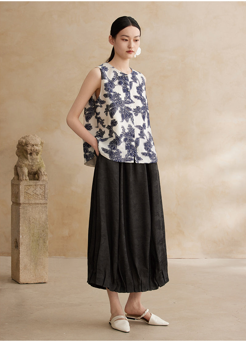 Silk Ansley Beautiful Qipao Cheongsam Vest Top