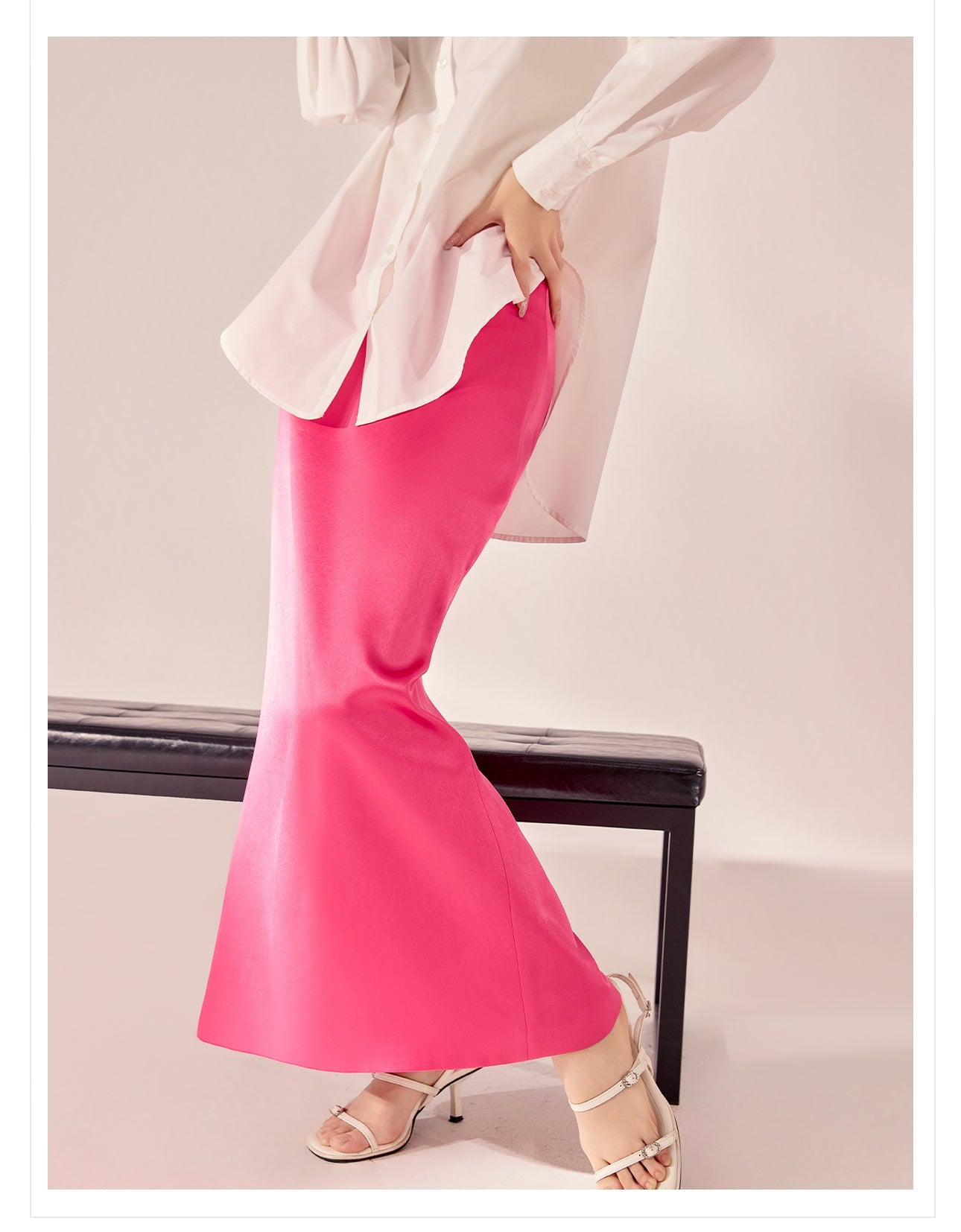 Talia Blooming Embroidery Qipao Cheongsam Three Piece