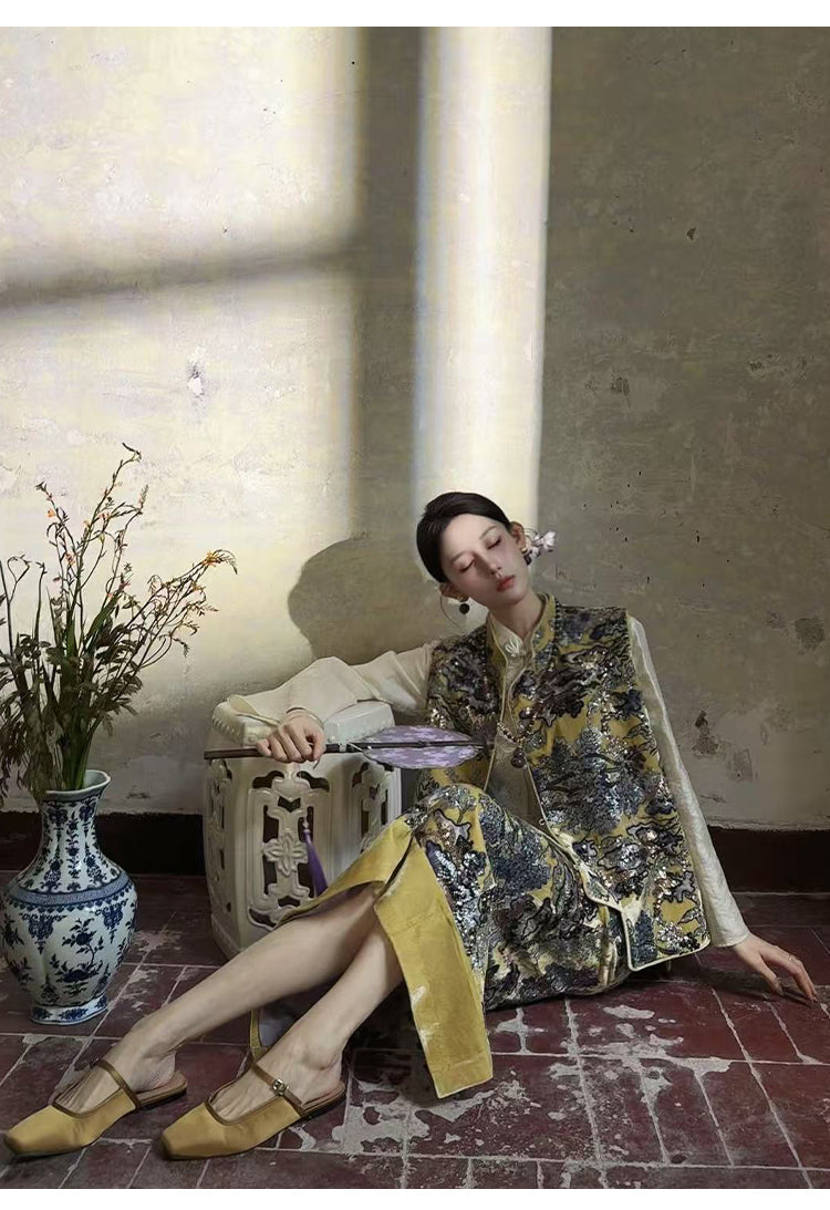 Kayleigh Graceful Qipao Cheongsam Three Piece