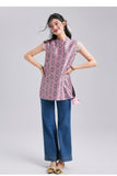 Silk Jane Good-Looking Qipao Cheongsam Vest Top