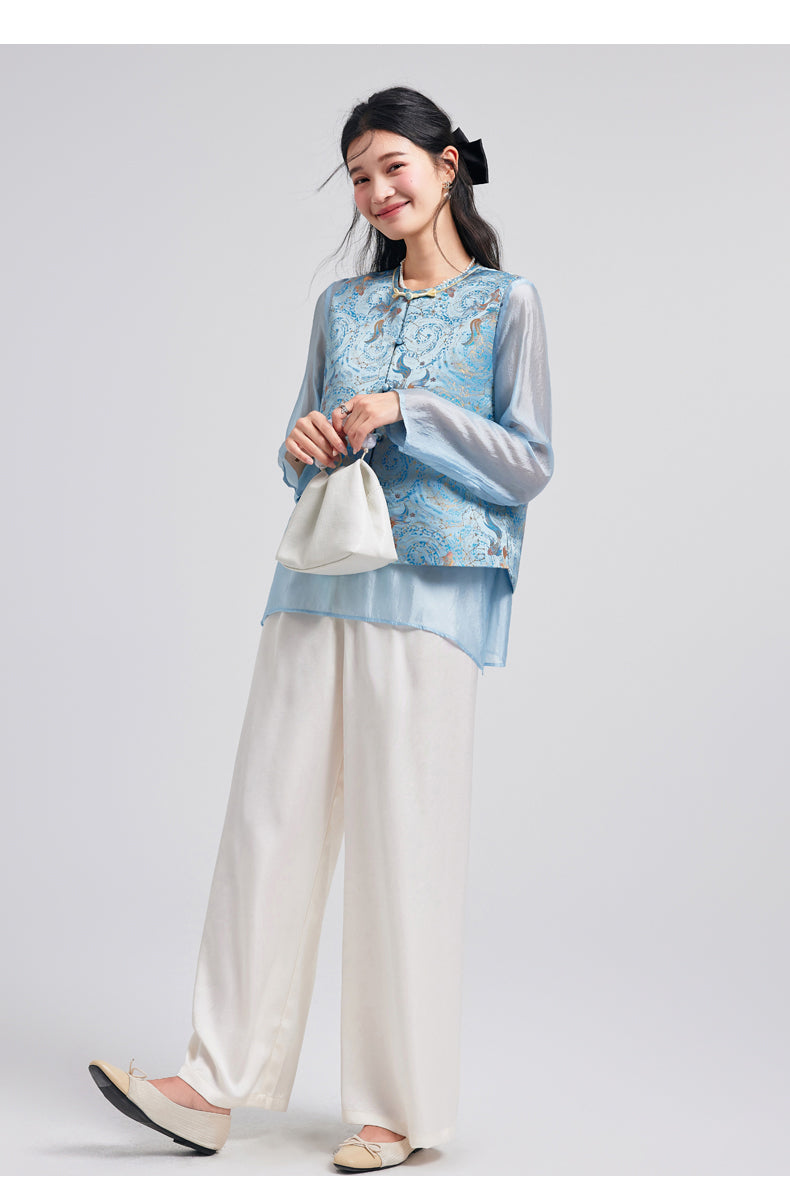 Silk Catherine Good-Looking Qipao Cheongsam Top