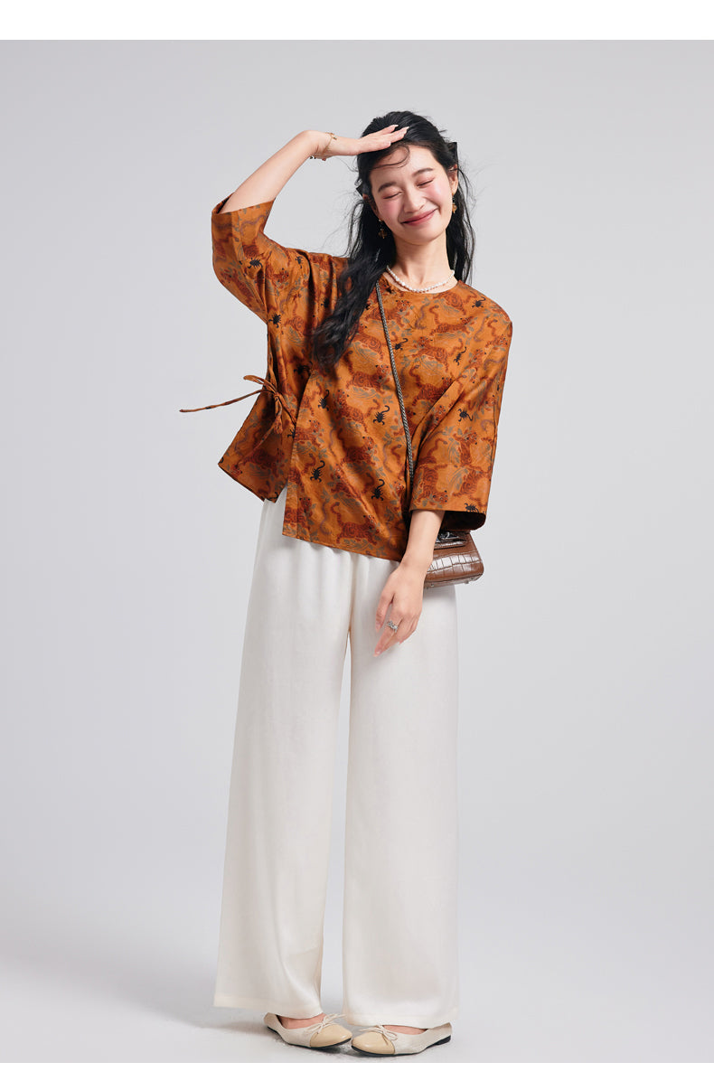 Silk Nicole Good-Looking Qipao Cheongsam Top