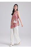 Camille Gorgeous Qipao Cheongsam Vest Top