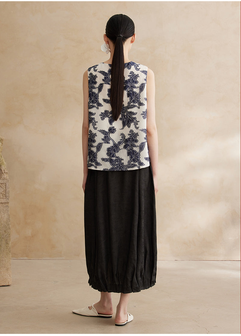Silk Ansley Beautiful Qipao Cheongsam Vest Top