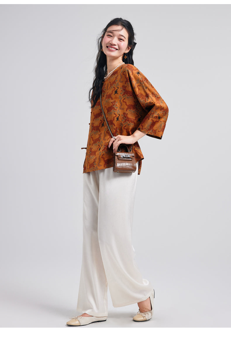 Silk Nicole Good-Looking Qipao Cheongsam Top