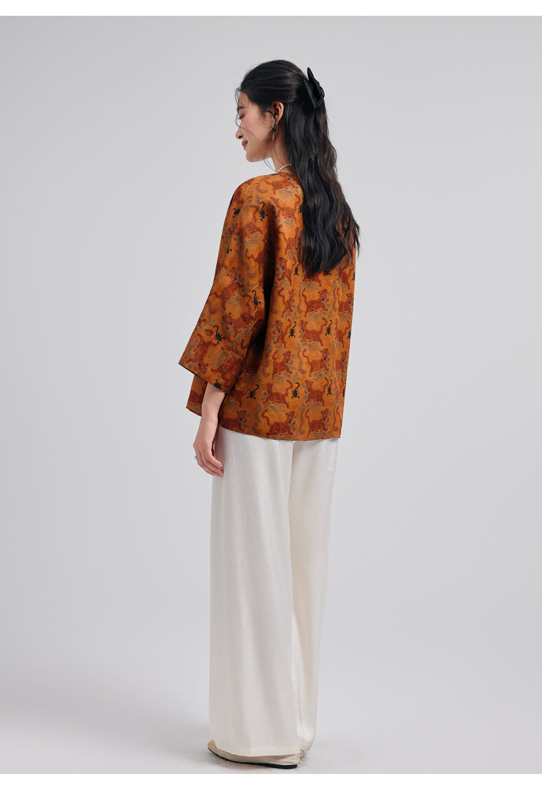 Silk Nicole Good-Looking Qipao Cheongsam Top