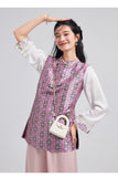 Silk Jane Good-Looking Qipao Cheongsam Vest Top