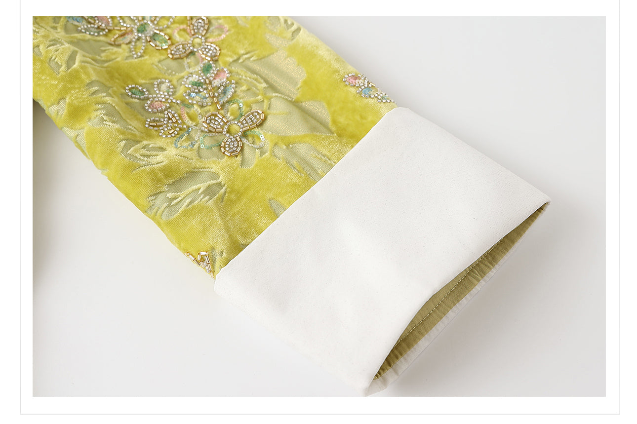 Miriam Fine Embroidery Qipao Cheongsam Top