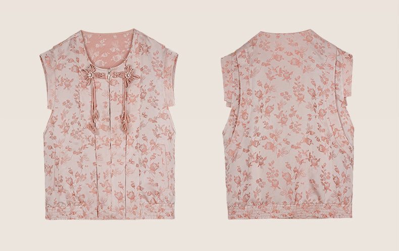 Kelly Good-Looking Qipao Cheongsam Vest Top