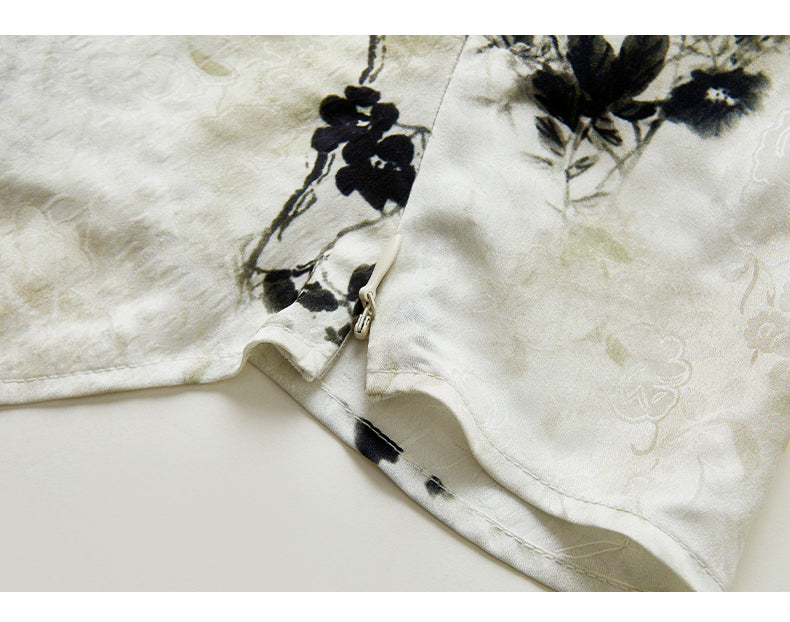 Isabel Festive Embroidery Qipao Cheongsam Top