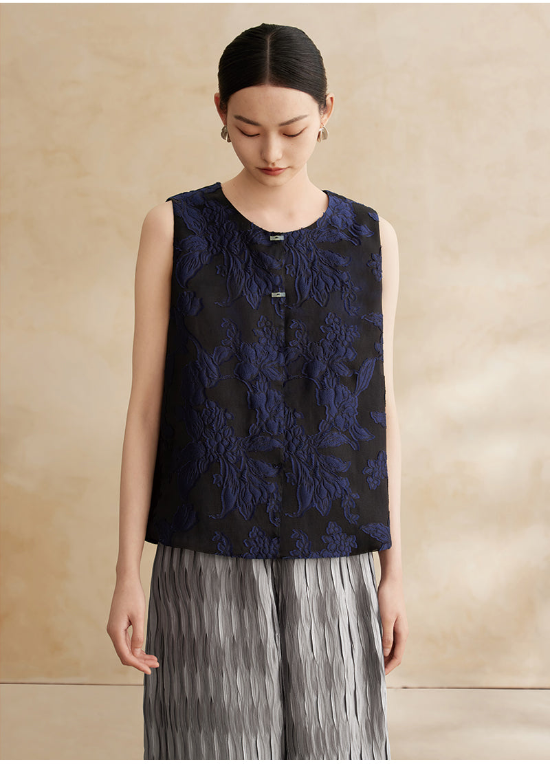Silk Ansley Beautiful Qipao Cheongsam Vest Top