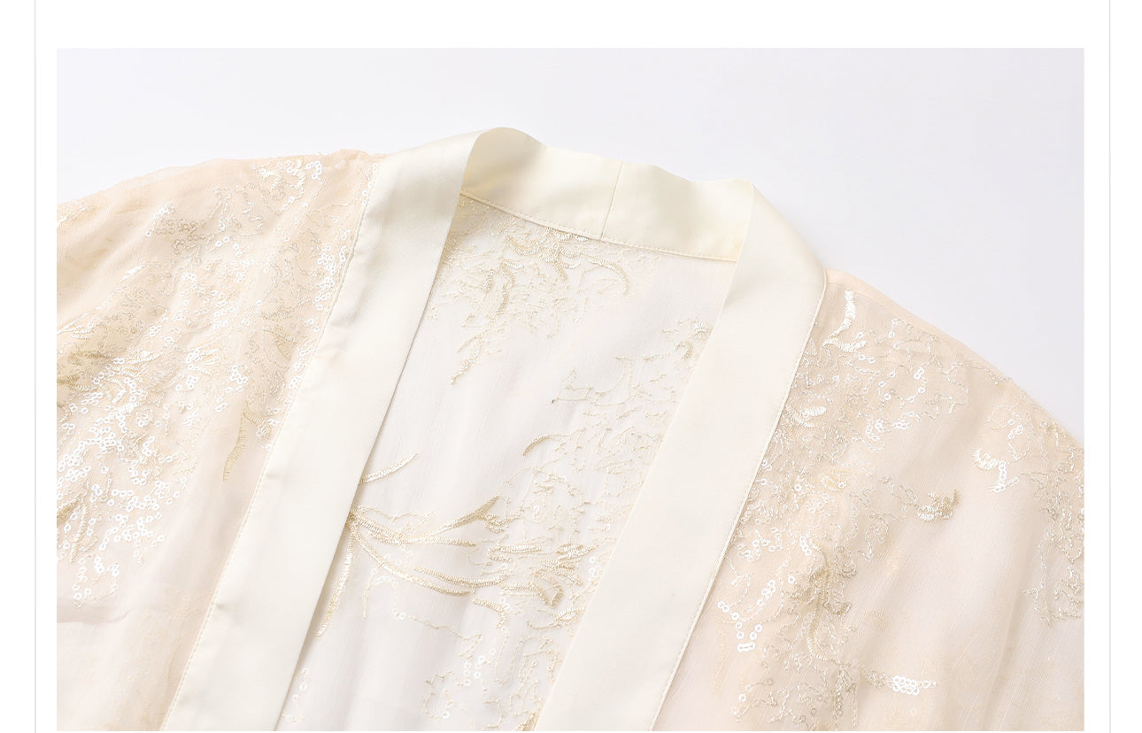 Paige Found Bliss Qipao Cheongsam Three-Piece Suit
