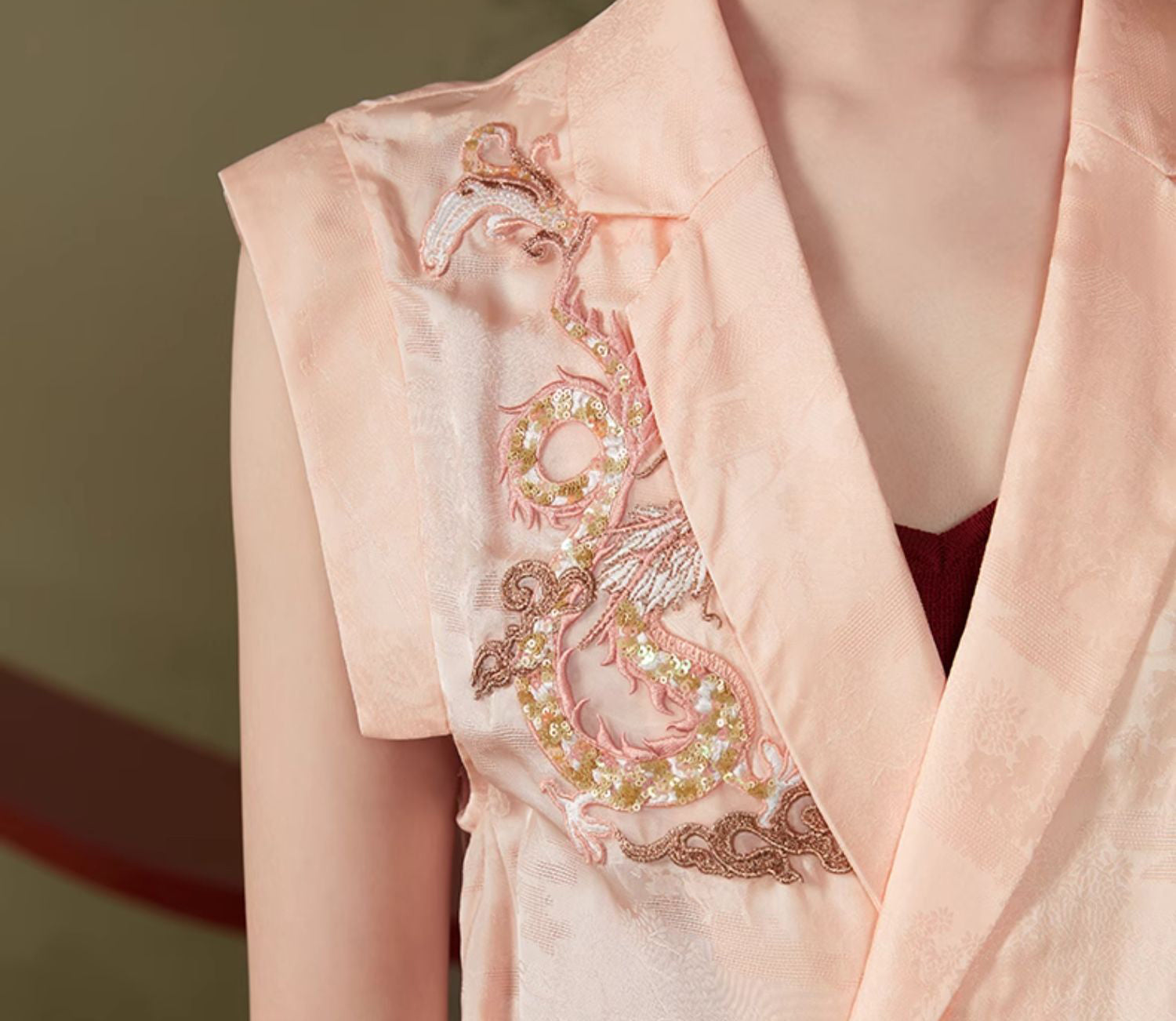 Giovanna Next Level Qipao Cheongsam Vest Top