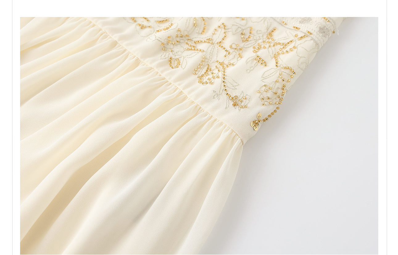 Demi Blooming Embroidery Qipao Cheongsam
