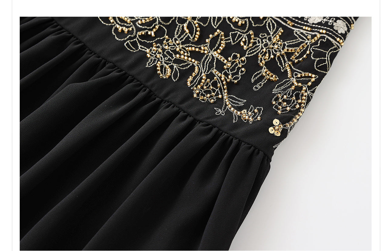 Demi Blooming Embroidery Qipao Cheongsam