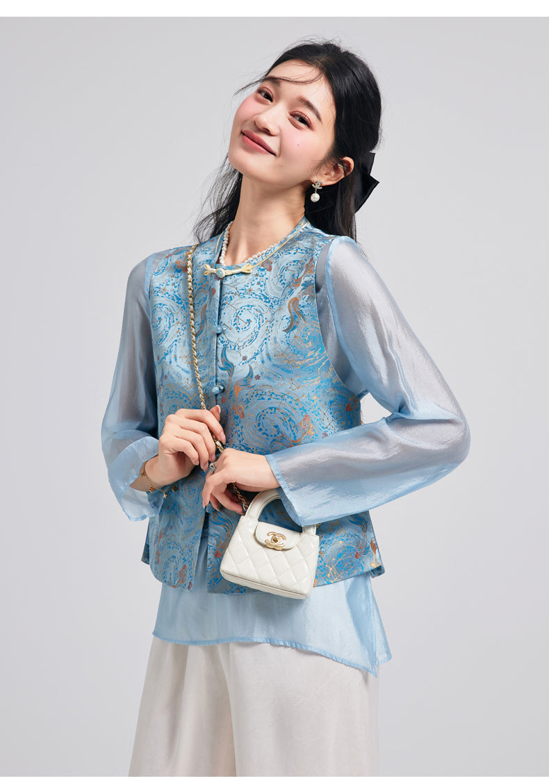 Silk Catherine Good-Looking Qipao Cheongsam Top