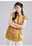 Silk Evangeline Gorgeous Qipao Cheongsam Top