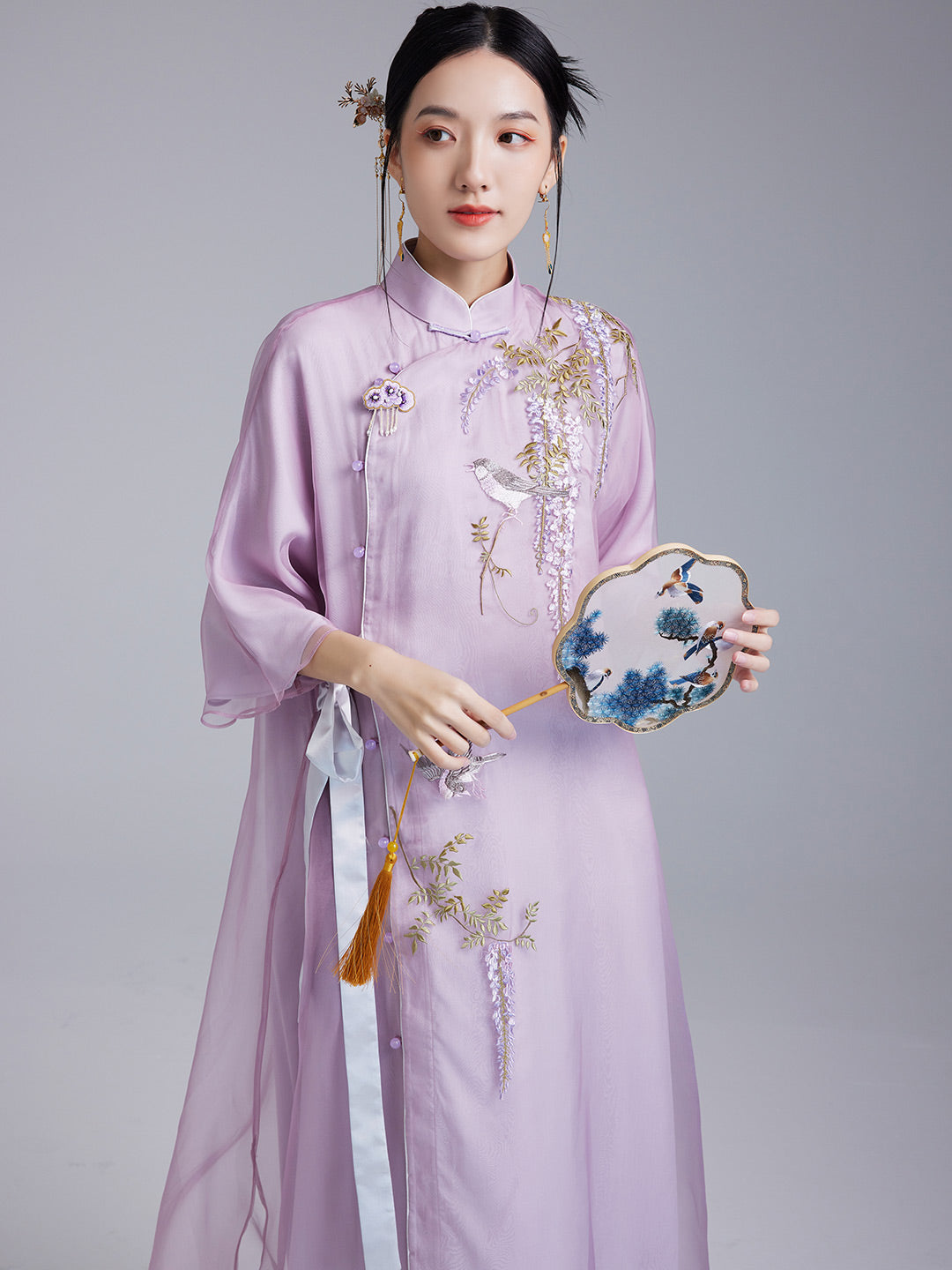Silk Logan Charming Qipao Cheongsam