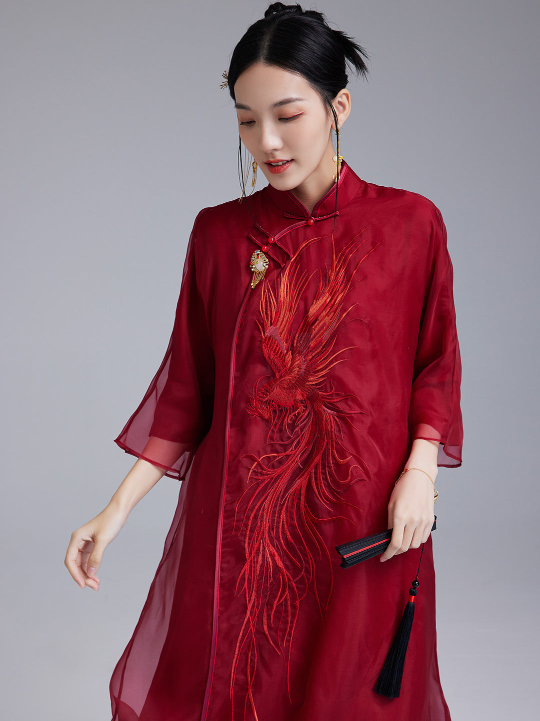 Silk Kendall Bloom Ready Qipao Cheongsam