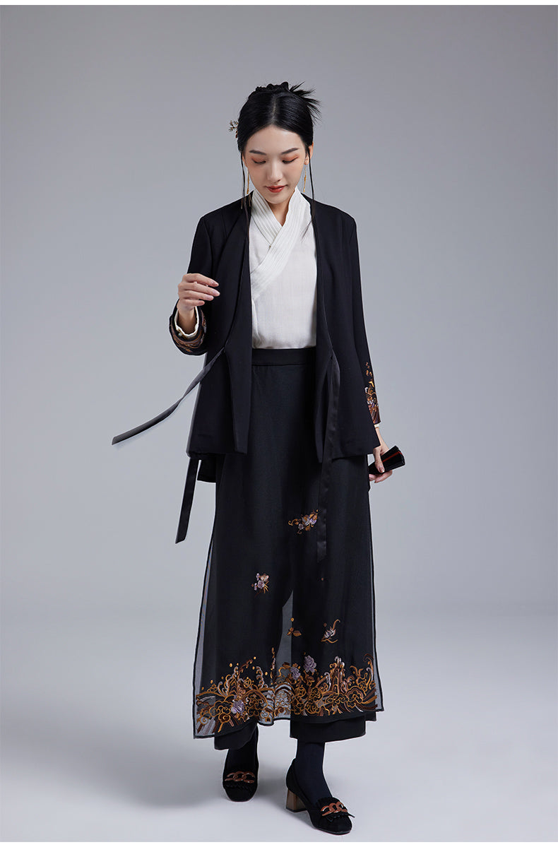 Palmer Graceful Qipao Cheongsam Pants