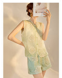 Allure 2-Piece Light Green Cheongsam Set