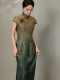 Slik London Romance Qipao Cheongsam