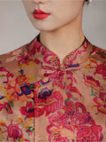 Premium Silk Dylan Delicate Qipao Cheongsam