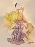 Lia Exquisite Embroidery Qipao Cheongsam Two Piece