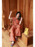 Wanda Moonlit Bloom Qipao Cheongsam Pant