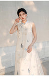 Ruth Romance Embroidery Qipao Cheongsam