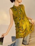 Brynn Charming Qipao Cheongsam Vest Top