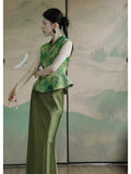 Amanda Good-Looking Qipao Cheongsam Two Piece