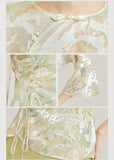 Jenna Delicate Qipao Cheongsam Vest Two Piece