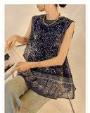 Silk Dahlia Amazing Qipao Cheongsam Vest Top