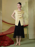 Estrella Luxe Mood Qipao Cheongsam Vest Top