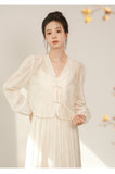 Jovie Perfect Embroidery Qipao Cheongsam Two Piece