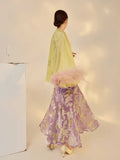 Lia Exquisite Embroidery Qipao Cheongsam Two Piece