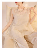 Destiny Amazing Embroidery Qipao Cheongsam Vest Top