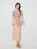 Evie Exquisite Embroidery Qipao Cheongsam Two Piece