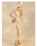 Eloise 2-Piece Rose Lace Cheongsam Set