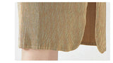 Pleated Cora Elegant Qipao Cheongsam