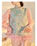 Alayah Festive Qipao Cheongsam Vest Top