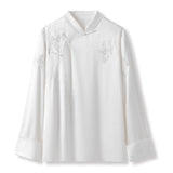 Elsa Glow Embroidery Qipao Cheongsam Two Piece